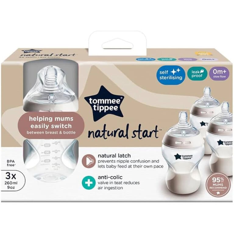 Tommee Tippee- 422729- Closer To Nature -Self Sterilising Feeding Bottle 260ML(3PCS)