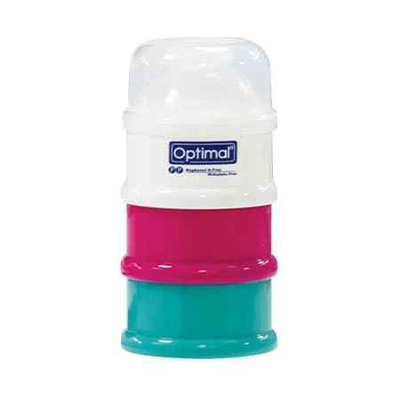 OPTIMAL OPB-1137 TRAVEL FORMULS MILK CONTAINER 3 LAYERS