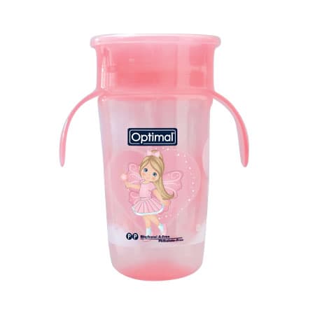 OPTIMAL OPB 2015-BABY TRAINING CUP WITH HANDLE 320ML