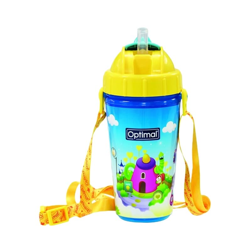 OPTIMAL OPB-2008 SILICONE STRAW CUP 250ML