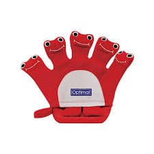 OPTIMAL OPB-1099 BABY BATH SPONGE-HAND SHAPED