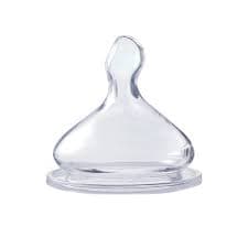 OPTIMAL OPB-1039 WIDE NECK ORTHODONTIC SILICONE NIPPLE 0+(2PCS)