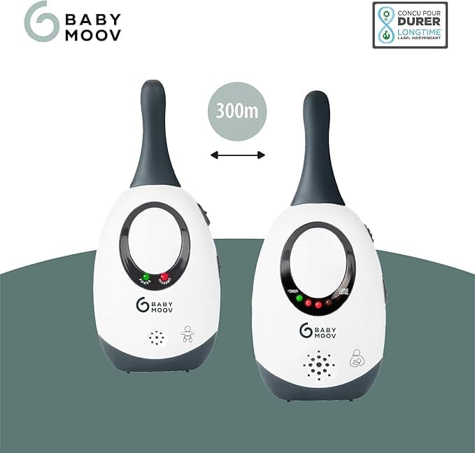 Babymoov-088869 Simply Care Monitor ( 2 Adapters ) - 300 Meter