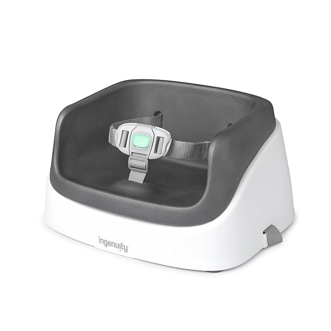 Ingenuity-083257 SmartClean Toddler Booster Seat for Kitchen Chair