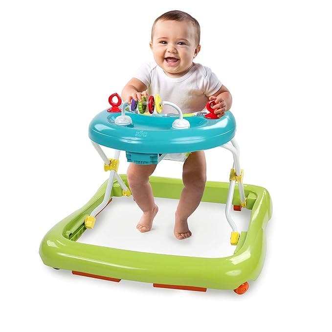 Bright Starts-108451 Giggling Safari Walker 6M +