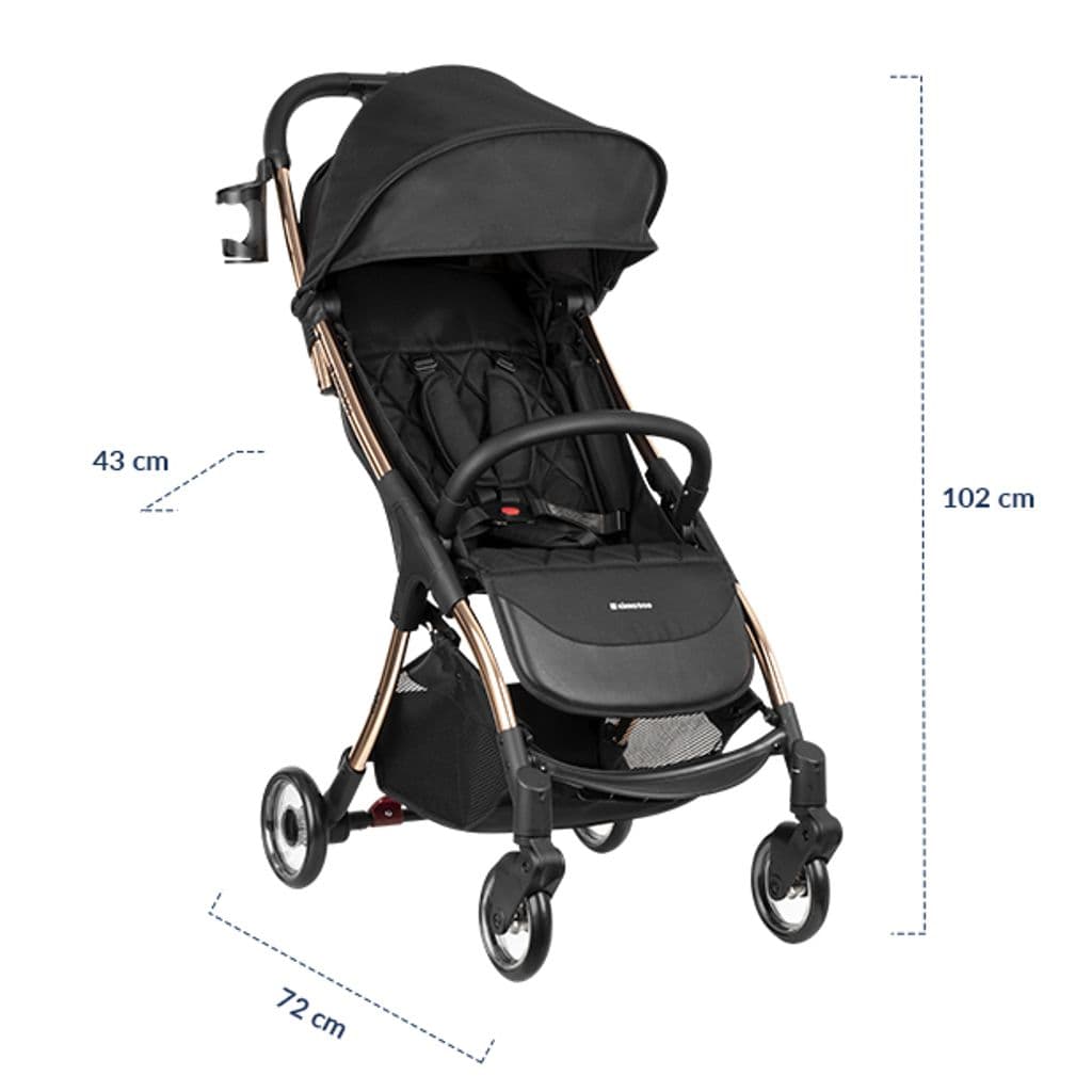 KikkaBoo®-109188  Autofolding pushchair Lauren Mint