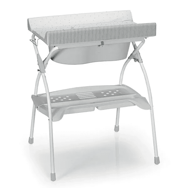 BabyLand-104644 Foldable Bath tub Rodi Grey Little Sea