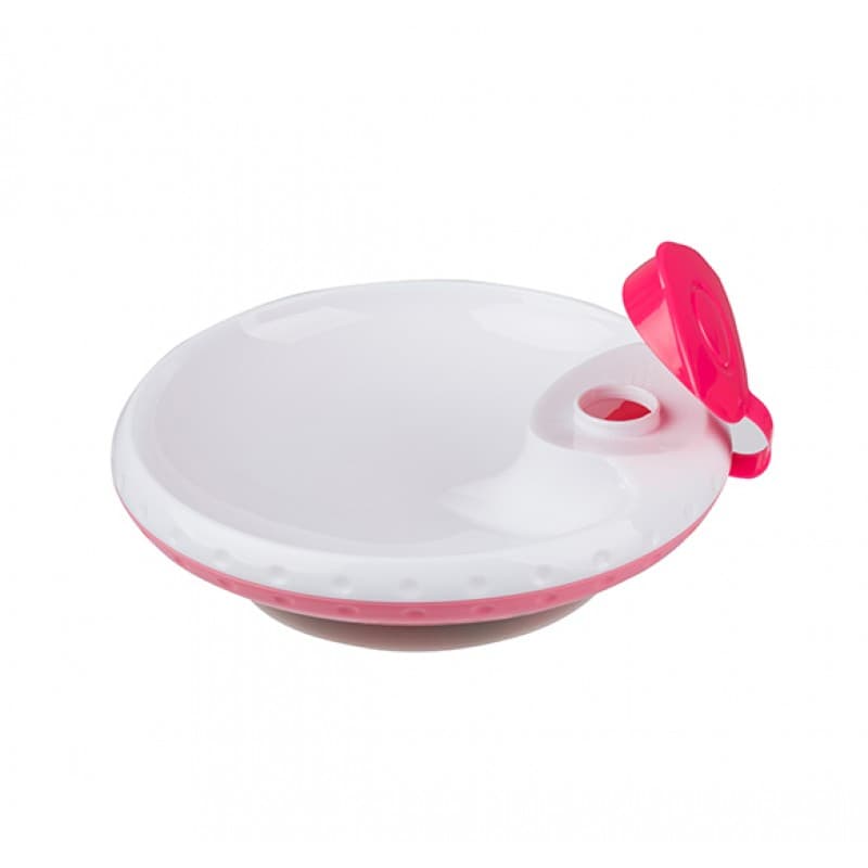 Babyono-102363 Food Warmer Bowl (Pink)