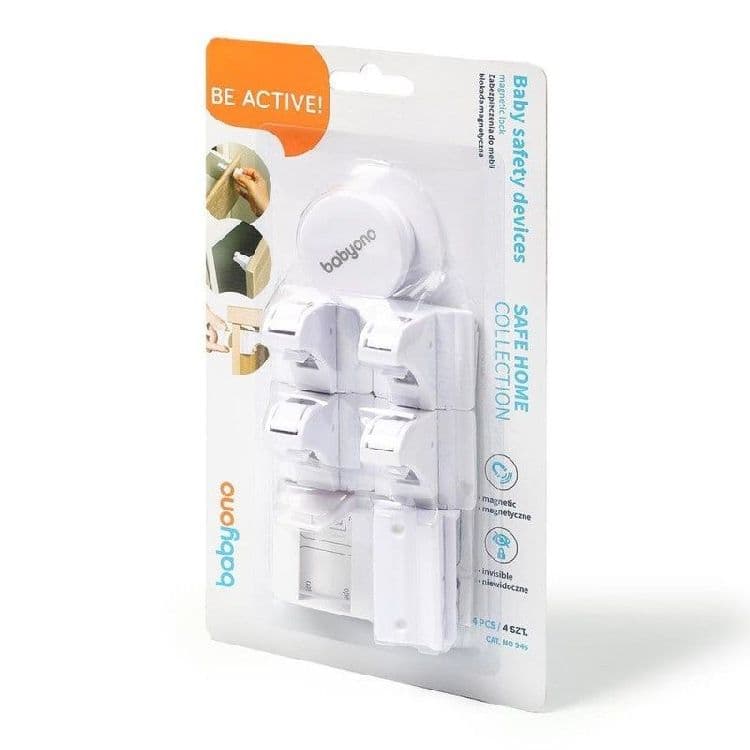 Babyono-088742 Furniture protection magnetic lock 4 pcs
