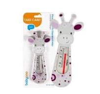 Babyono-088690 Floating Bath Thermometer Giraffe Grey