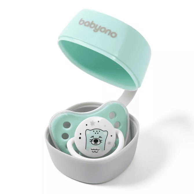 Babyono-102392  Soother Case Mint
