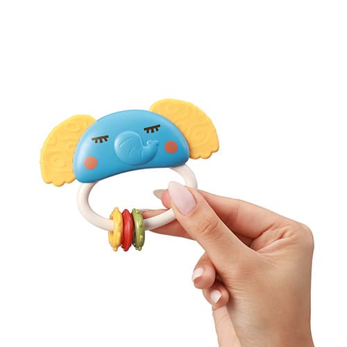 Babyono-109589 Rattle Elephant