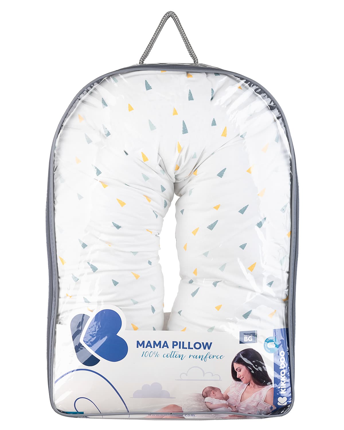 KikkaBoo®-109229 ELEPHANT TIME MAMA PILLOW