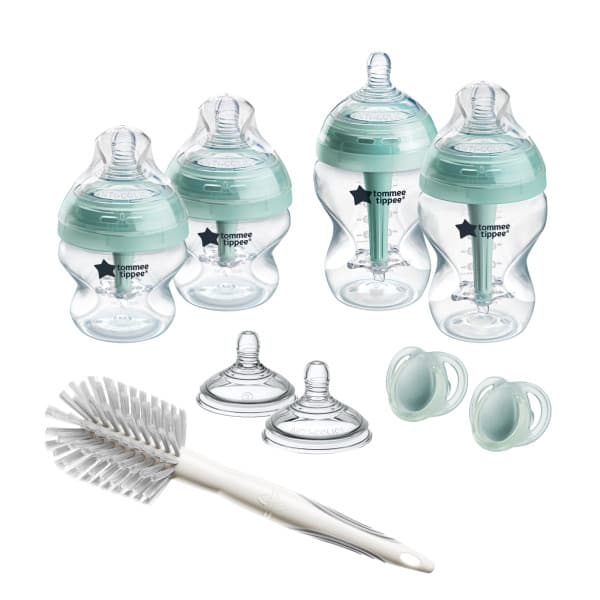 TOMMEE TIPPEE- 422609- CLOSER TO NATURE -ANTI COLIC NEWBORN CLEAR KIT SET